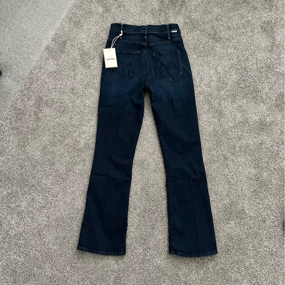 MOTHER The Hustler Ankle Jeans in Dark Wash "Corner Piece" - Picture 10 of 15